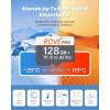 imageROVE PRO Micro SD Card microSDXC 128GB Memory Card with FullSize SD Adapter 100MBs Read Speed C10 U3 V30 4K A2 for Dash Cam Android Smart Phones Tablets Games128GB