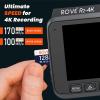 imageROVE R24K Dash Cam  Hardwire Kit  Ultimate 128 GB Micro SD Card