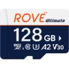 imageROVE R24K Dash Cam  Hardwire Kit  Ultimate 128 GB Micro SD Card