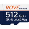 imageROVE R24K Dash Cam  Hardwire Kit  Ultimate 512GB Micro SD Card