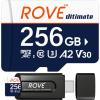 imageROVE R3 Dash Cam  Hardwire Kit  256GB Micro SD Card