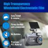 imageROVE Windshield Electrostatic Films 2PCs Front 11x95cm and 2 PCs Rear 6x55cm for R24K Dual Dash Cam ModelElectro Film Front  15x