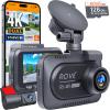 imageROVE R24K DUAL Dash Cam Front and Rear STARVIS 2 Sensor FREE 128GB Card Included 5G WiFi  up to 20MBs Fastest Download Speed with App 4K 2160PFHD Dash Camera for Cars 3quot IPS 24H Parking Mode