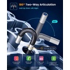 image:imageROVE RS2 TwoWay Articulating Borescope Camera with Light 1080P Industrial Endoscope Inspection Camera with 180 Articulated Slim 62mm Probe 43 IPS Screen for Wall Automotive Mechanics and DIY