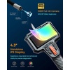 image:imageROVE RS2 TwoWay Articulating Borescope Camera with Light 1080P Industrial Endoscope Inspection Camera with 180 Articulated Slim 62mm Probe 43 IPS Screen for Wall Automotive Mechanics and DIY